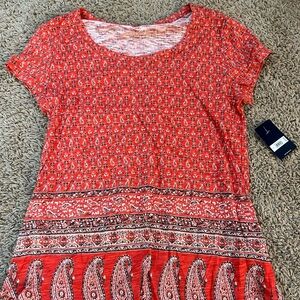 Lucky Brand Short Sleeve Shirt Size Small NWT